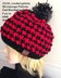 2243HC - Houndstooth Hat & Cowl