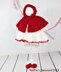 Cape & Dress Baby Crochet Pattern #162