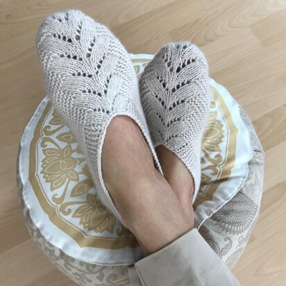 AYSEL Patik Füßlinge Socken - knitting pattern