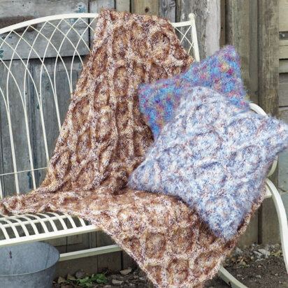 Cushions and Throw in Sirdar Wild - 7967 - Downloadable PDF