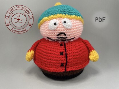 Fat Guy amigurumi doll