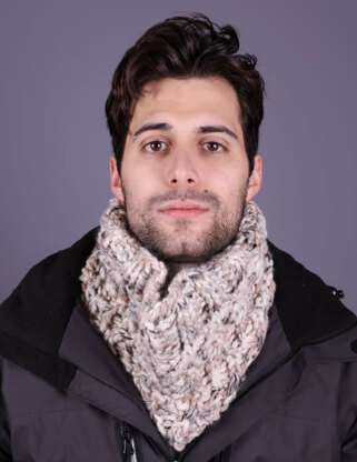 Plymouth Yarn F716 Cabled Cowl (Free) at WEBS | Yarn.com