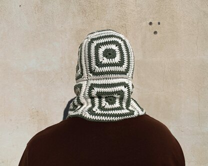 Granny square balaclava