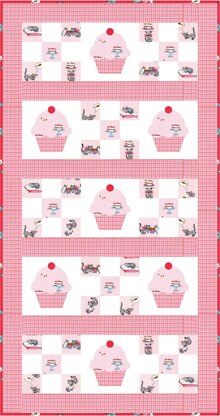 Michael Miller Fabrics Charming Fat Quarter Quilt - Downloadable PDF