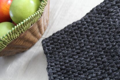 Cozy Garter Stitch Cowl