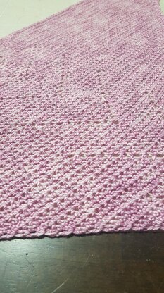 L'Oiseau Rose shawl