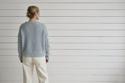 Debbie Bliss Lace With Bobble Sweater PDF