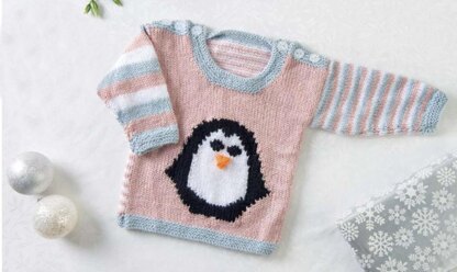 Baby Penguin and Polar Bears Sweater