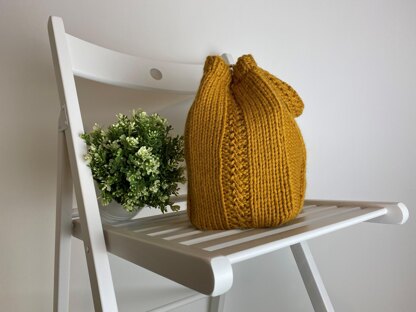 Mustard Cable Purse