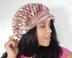 Puff Stitch Slouchy Hat