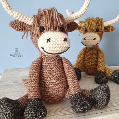 Ogden the Ox - US Terminology - Amigurumi