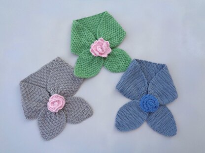 Rosette Ascot Scarf