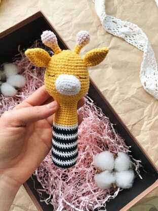 Rattle toy Giraffe