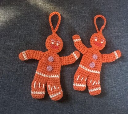Gingerbread Man Christmas tree toy