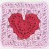 Hearts & Love Granny Square