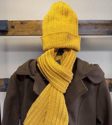 Serenada Scarf -- a loom knit pattern