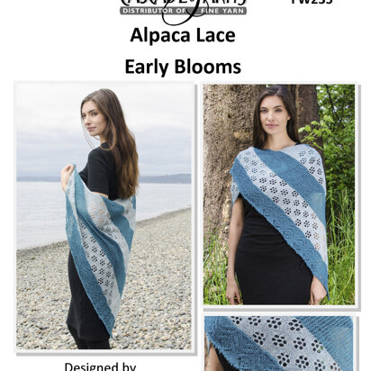 Early Blooms in Cascade Yarns Alpaca Lace - FW235 - Downloadable PDF