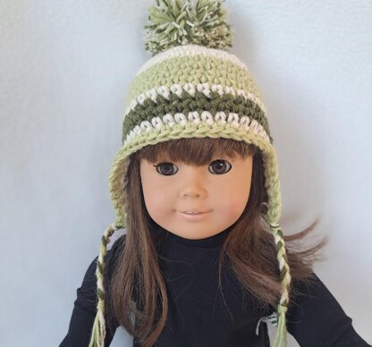 Spring Green Doll Beanie