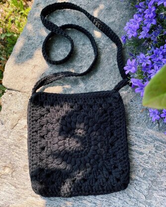 SUNFLOWER Bag crochet pattern crochet bag summer shoulder