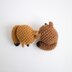 Mini fox amigurumi