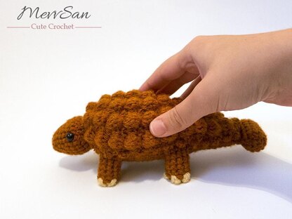 Amigurumi Ankylosaurus Dinosaur