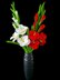 Crochet Gladiolus flowers