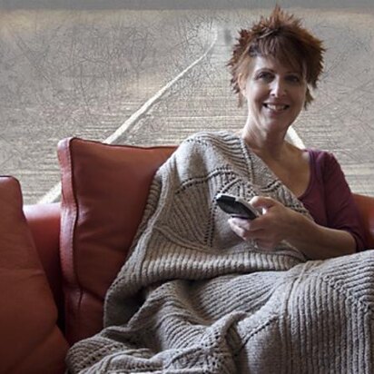 Sandstone Throw - knitting pattern