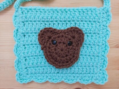 Crochet Pattern - Bear Purse