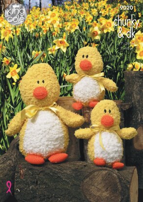 Cuddles Chunky Ducks in King Cole Cuddles Chunky - 9020 - Downloadable PDF