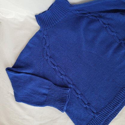 Cable connection pullover