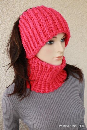 Easy Crochet Ear Warmer & Neck Warmer