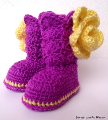 Rapunzel Baby Boots