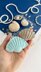 Seashell crochet pattern Amigurumi shell keychain and bag charm