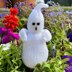 Halloween Ghost Toy Knitting Pattern - Doll Knitting Pattern