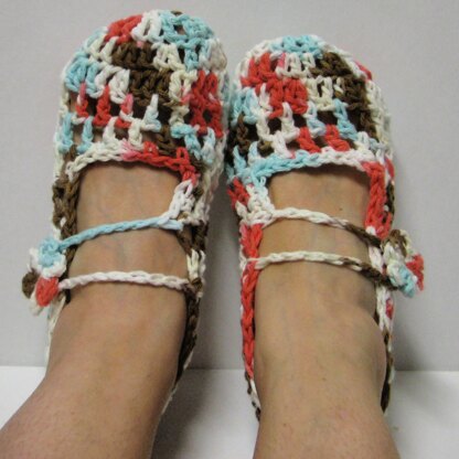 One skein hot sale crochet slippers