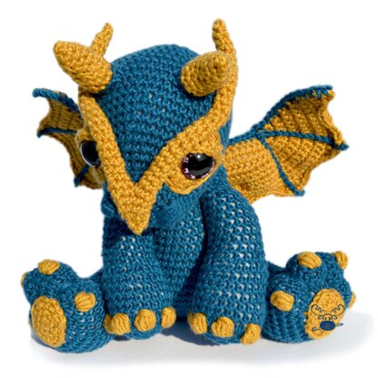 Amigurumi Dragon - Clancy