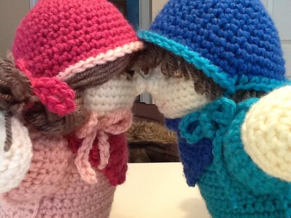 Amigurumi Twins Jimmy and Jemma