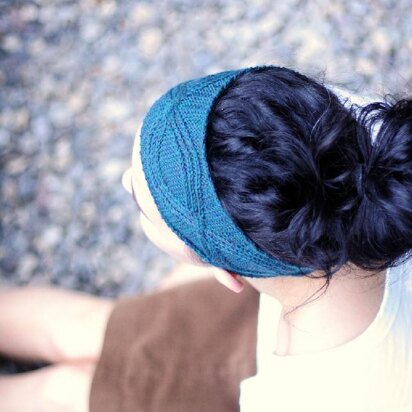 Wrap Around headband - knitting pattern