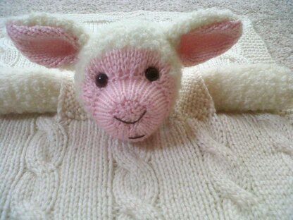Baa Lamb Comfort Cuddle Blanket