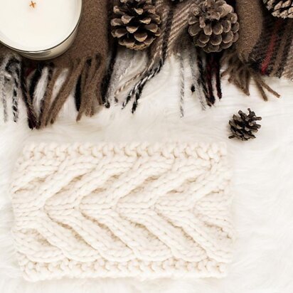Headband : Abundance - knitting pattern