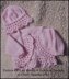 Bolero and Beanie pattern 14-24” chest (newborn-3 years)