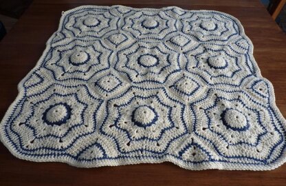 Dutch Tiles Variation - Realta Afghan