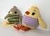 Rattle little Bird, knitted Bird, Bird Pattern