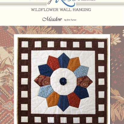 Riley Blake Wildflower Wall Hanging - Downloadable PDF