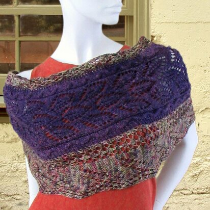 Wood Violet Wrap