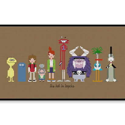 Foster's Home for Imaginary Friends - PDF Cross Stitch Pattern