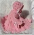 ‘Pearly Princess’ knitting pattern for 16-22” doll/newborn/0-3m baby