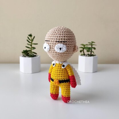 Saitama Amigurumi