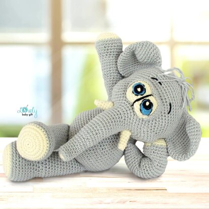 Crochet Elephant Amigurumi Pattern