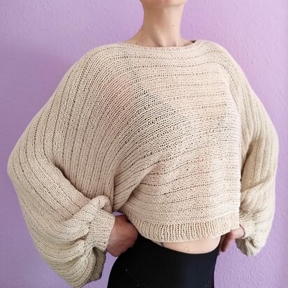 Sand Ripple Sweater - knitting pattern